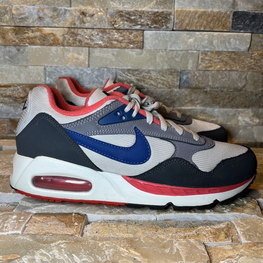 Nike Air Max Correlate Gray/Royal/Red Sneakers Women's Size 8.5 #511417-040